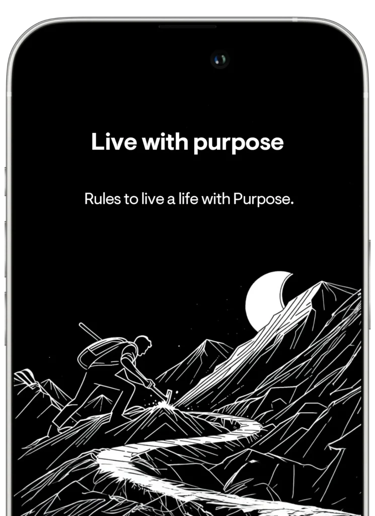 Live with purpose